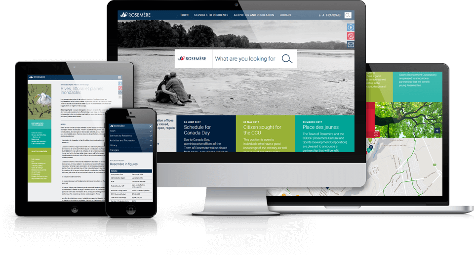 Rosemère's Web Portal
